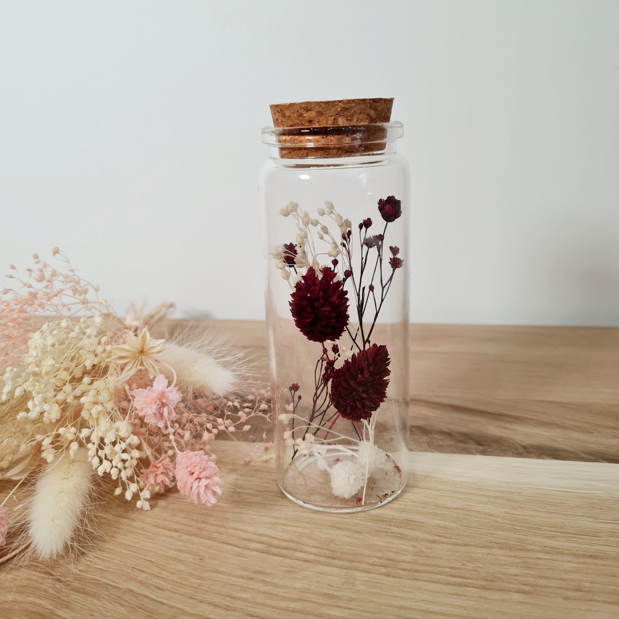Pack De 100 Tubes à Fleurs, Tubes à Eau Florale Avec Bouchons, Tubes à