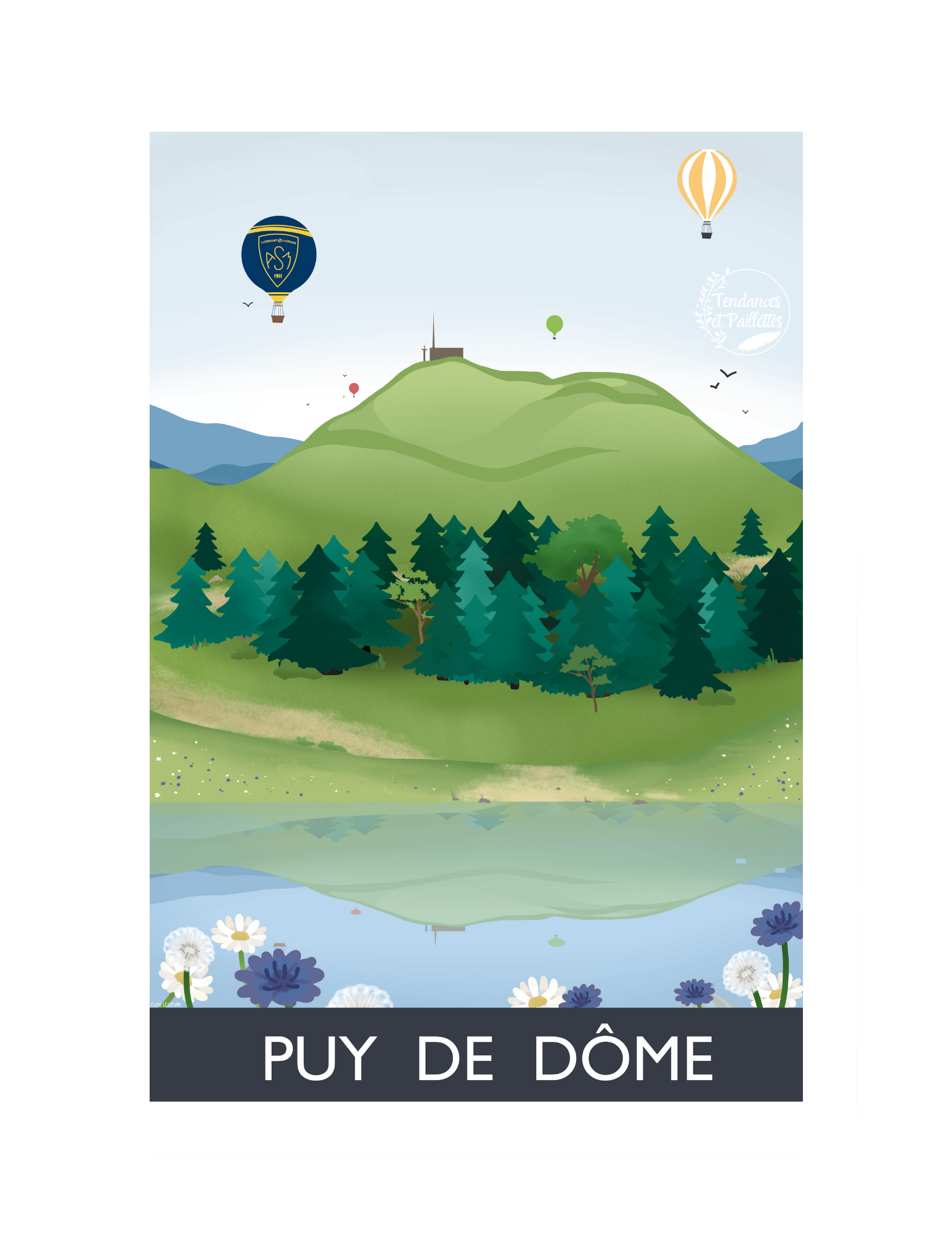 Affiche  Puy de Dôme